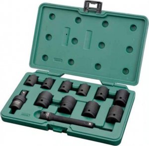 SATA SATA ZESTAW NASADEK UDAROWYCH 1/2" 12cz. GL09009SJ 15