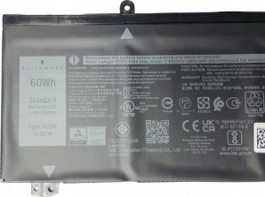 Bateria Dell BTRY,PRI,60WHR,4C,LITH,SMP 2