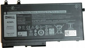 Bateria Dell Battery, 42WHR, 3 Cell, 1