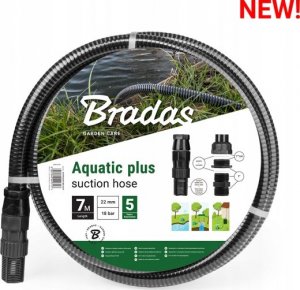 Bradas WĄŻ SSAWNO-TŁOCZNY 4M AQUATIC PLUS SATP2204/BK-SET 5