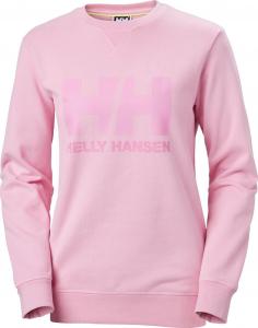 Helly Hansen Bluza damska W HH Logo Crew Sweat Pink Sorbet r.S 1