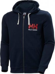 Helly Hansen Bluza męska Logo Full Zip Hoodie Navy r. 2XL (34163_597) 1