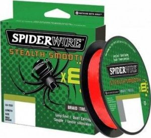 Spiderwire Plecionka Stealth Smooth 8 0,06mm/150m, Red 1