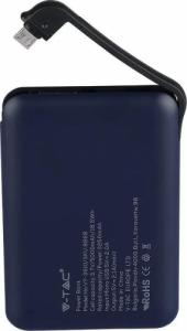 Powerbank V-TAC VT-3510 5000 mAh Granatowy  (1_779257) 2