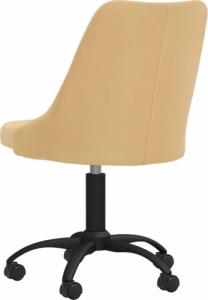 Krzesło biurowe vidaXL Żółte 6