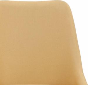 Krzesło biurowe vidaXL Żółte 7