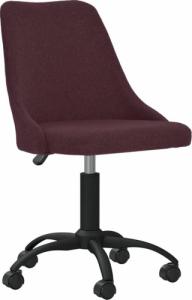 Krzesło biurowe vidaXL Fioletowe 1