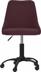 Krzesło biurowe vidaXL Fioletowe 3