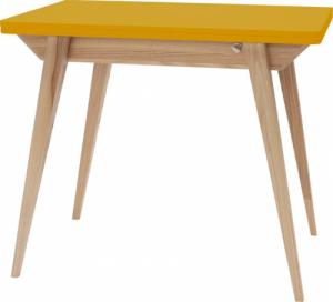 Selsey SELSEY Stół rozkładany Envelope 65-130x90 cm żółty 1