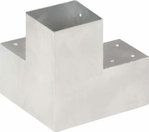 vidaXL Łączniki w kształcie Y, 4 szt., galwanizowany metal, 101x101 mm 5