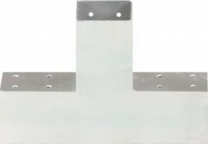 vidaXL Łączniki w kształcie X, 4 szt., galwanizowany metal, 71x71 mm 5