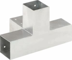 vidaXL Łączniki w kształcie X, 4 szt., galwanizowany metal, 71x71 mm 6