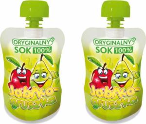 Oryginalny Sok Sok z jabłka i gruszki 100% NFC, 110ml 1