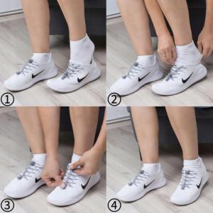 Fit4Med Sznurówki Sznurowadła Elastyczne Buty Dla Biegaczy 4