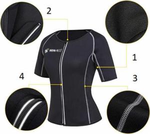 Fit4Med Koszulka Neoprenowa Fitness Pas Do Ćwiczeń 7