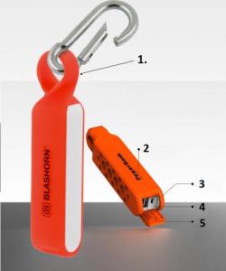 Powerbank Blashorn Blashorn IPX6 2600 mAh Szary 7