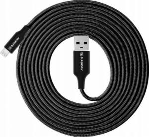 Kabel USB Blashorn USB-A - microUSB 1.8 m Niebieski 3