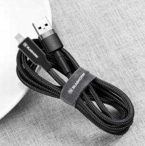 Kabel USB Blashorn USB-A - microUSB 1.8 m Niebieski 4