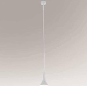 Lampa wisząca Shilo Loftowa LAMPA wisząca KANZAKI 7941 Shilo industrialna OPRAWA metalowy zwis LED 4,5W 3000K biały 1
