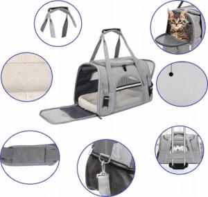 Wobell Torba transportowa kufer transporter dla psa kota nosidełko dla małych zwierząt 4