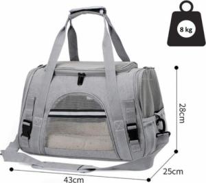 Wobell Torba transportowa kufer transporter dla psa kota nosidełko dla małych zwierząt 6
