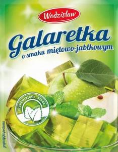 Wodzisław Galaretka o sm jabłkowo- miętowym 75 g 1