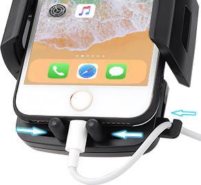 Blashorn Uchwyt Na Telefon do Samochodu Samochodowy Na Kratkę wentylacyjną zaciskowy 3