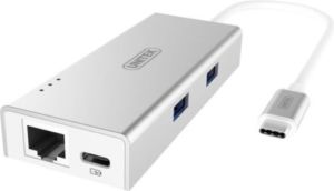 HUB USB Unitek USB 3.0 Biały (Y-9106) 1