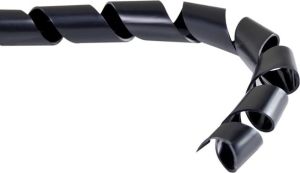 Organizer Maclean Spirala na przewody Czarny 1 sztuka  (MCTV-687 B) 2