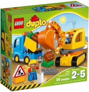 LEGO Duplo Ciężarówka i koparka gąsienicowa (10812) 1