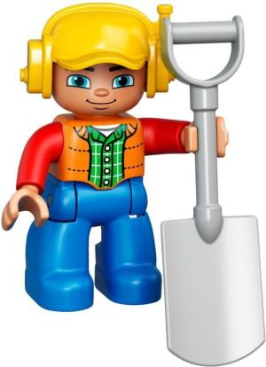 LEGO Duplo Ciężarówka i koparka gąsienicowa (10812) 7