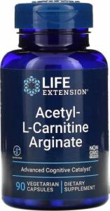 Life Extension AcetylLCarnitine Arginate Arginian AcetyloLKarnityny 90 kapsułek Life Extension 1