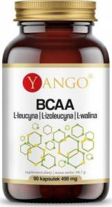 Yango BCAA LLeucyna, LIzoleucyna, LWalina 90 kapsułek Yango 1