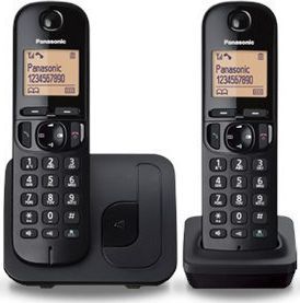 Telefon stacjonarny Panasonic Panasonic KX-TGC212FXB Cordless phone, Black - KX-TGC212FXB 1