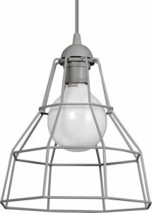 Lampa wisząca VEN LAMPA wisząca VEN W-CORF/A GR industrialna OPRAWA metalowy ZWIS drut loft szary 1