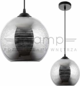 Lampa wisząca VEN LAMPA wisząca VEN W-101/200 szklana OPRAWA zwis kula ball chrom 1