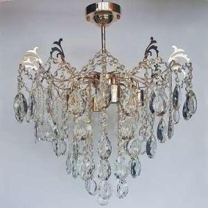 Lampa sufitowa VEN LAMPA sufitowa VEN E 1285/6 kryształowa OPRAWA plafon pałacowy crystal przezroczysty 1