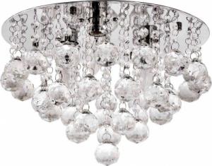Lampa sufitowa VEN Plafon LAMPA sufitowa VEN P-E 1437/3-35 glamour OPRAWA kaskada z kryształkami crystal przezroczysta 1