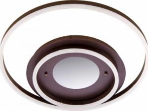 Lampa sufitowa VEN LAMPA sufitowa VEN MX55011/2L geometryczna OPRAWA plafon okrągły LED 100W 3000K-6000K pierścienie białe brązowe 1