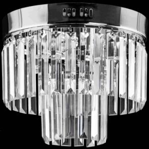 Lampa sufitowa VEN Kryształowa LAMPA sufitowa VEN E1736/4+3 CR pałacowa OPRAWA crystal glamour chrom 1