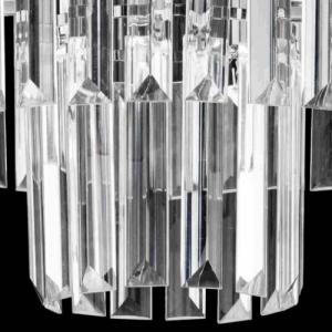 Lampa sufitowa VEN Kryształowa LAMPA sufitowa E1736/4+3 CR pałacowa OPRAWA crystal glamour chrom 2