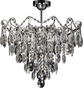 Lampa sufitowa VEN LAMPA sufitowa VEN E 1271/6 kryształowa OPRAWA pałacowa plafon crystal przezroczysty 1
