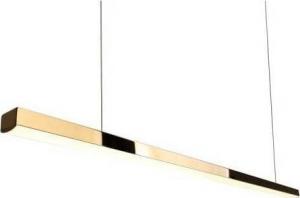 Lampa wisząca MAXlight Kaskada LAMPA wisząca TRIO P0426D Maxlight nowoczesny zwis LED 36W 3000K listwy złote 3