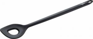 Kuchenprofi łyżka z otworem, silikon, 30,5 cm, czarna 1