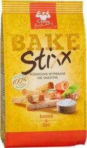 BAKE Stixx Paluszki chlebowe Łosoś i Ser BAKE Stixx, 60g 1