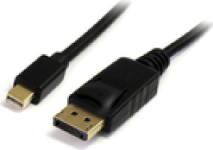 Kabel MicroConnect DisplayPort Mini - DisplayPort 0.5m czarny (DP-MMG-050MB) 1