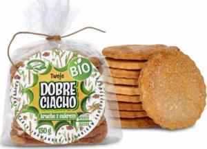Dobre Ciacho Ciastka kruche z cukrem Dobre Ciacho BIO, 150g 1