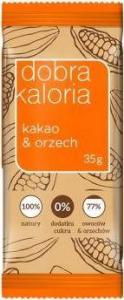 KUBARA Baton Kakao & orzech 20*35g (display) DOBRA KALORIA - KUBARA 1