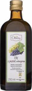Olvita OLVITA Olej winogronowy zimnotłoczony nieoczyszczony 250ml 1