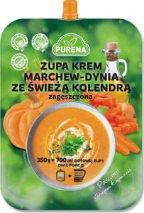 Purena Zupa krem marchew-dynia ze świeżą kolendrą zagęszczona Purena, 350g 1